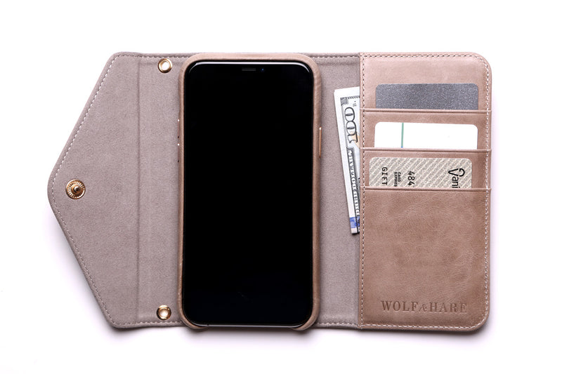 Jetsetter iPhone 11 Crossbody  Purse Phone Wallet Folio Case