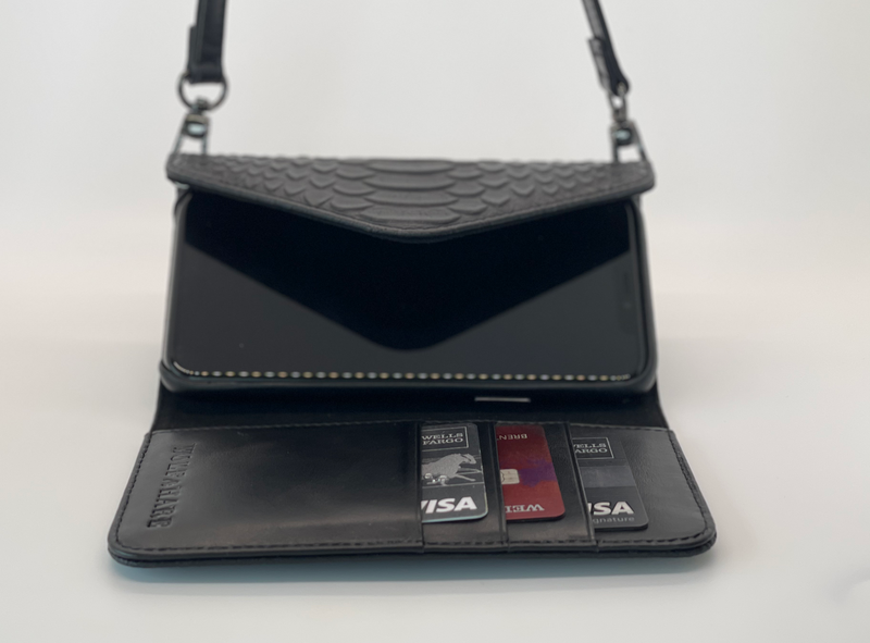 Jetsetter *New* iPhone Crossbody / Purse Phone Wallet Folio Cardholder Case