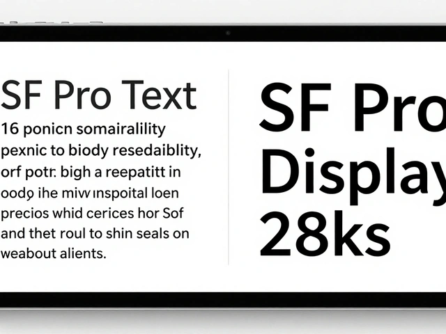 iPad Typography Choices: SF Pro Display and Text Pairings for Legibility