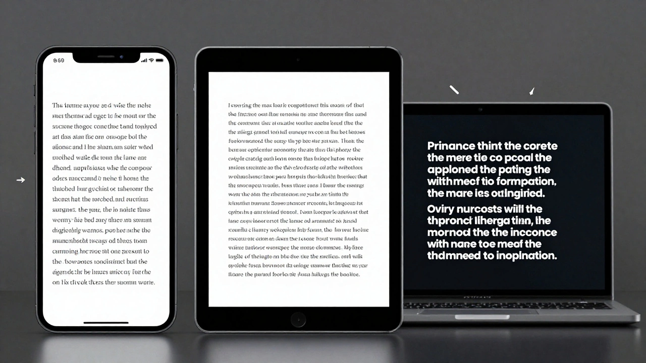 Density Decisions: How Apple Adapts Typography from iPhone to iPad to Mac