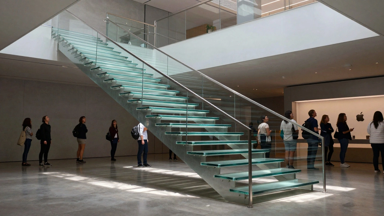 Glass Stairs and Hidden Joinery: How Apple Turned Architecture Into Brand Language