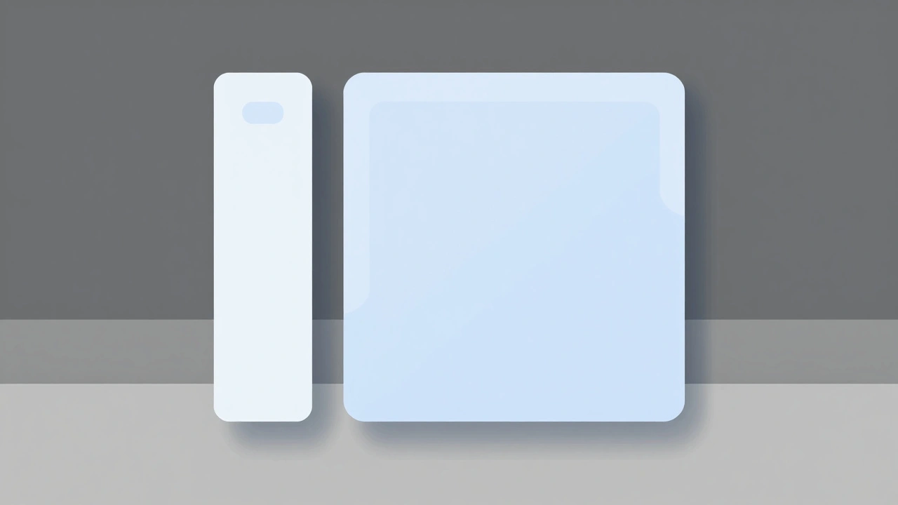 Isometric illustration of floating sidebar and content panels