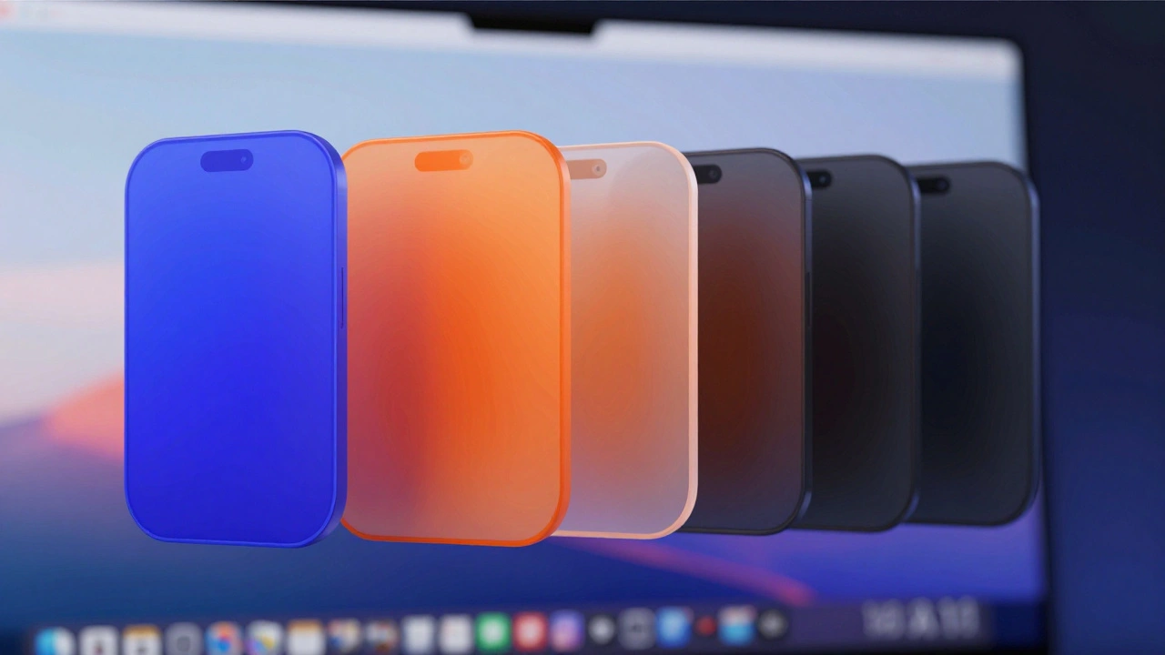 Dynamic system color tiles transitioning between light and dark modes