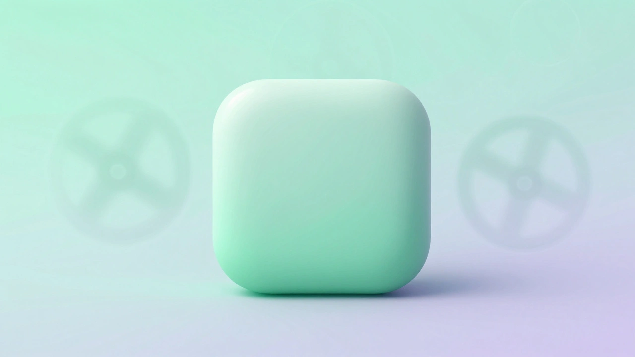 Abstract 3D render symbolizing reduced motion accessibility settings.