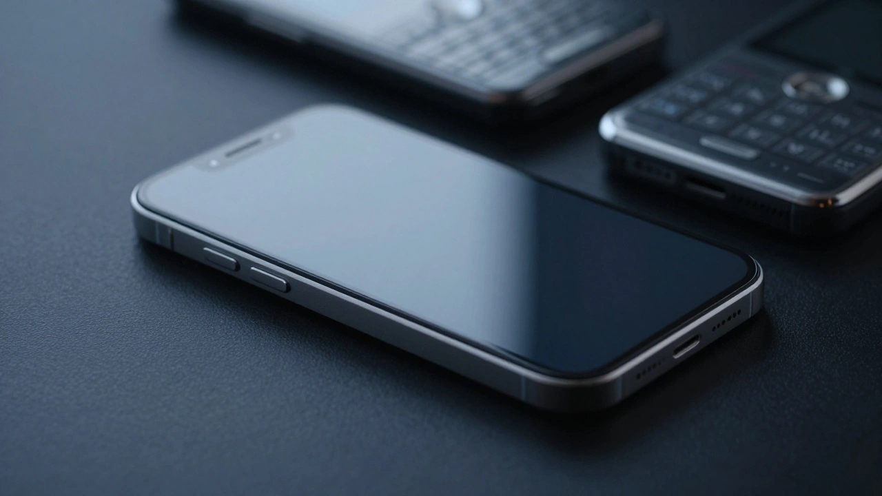 Original iPhone highlighting single button and simple interface