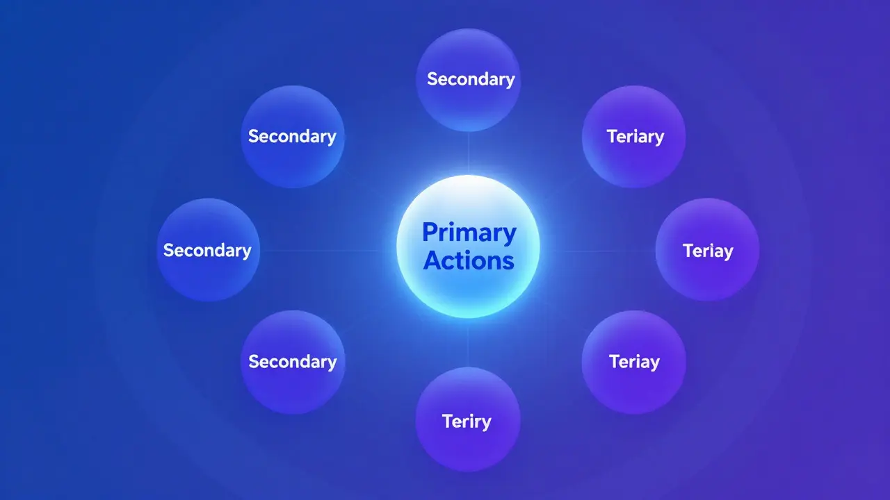 Abstract illustration of concentric circles representing data hierarchy