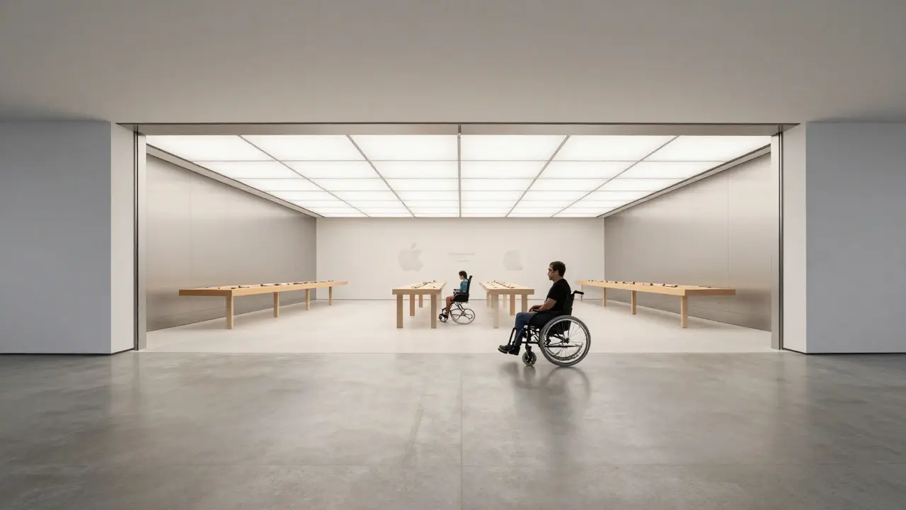 Apple Retail Accessibility: Inclusive Navigation and Interaction Design Guide