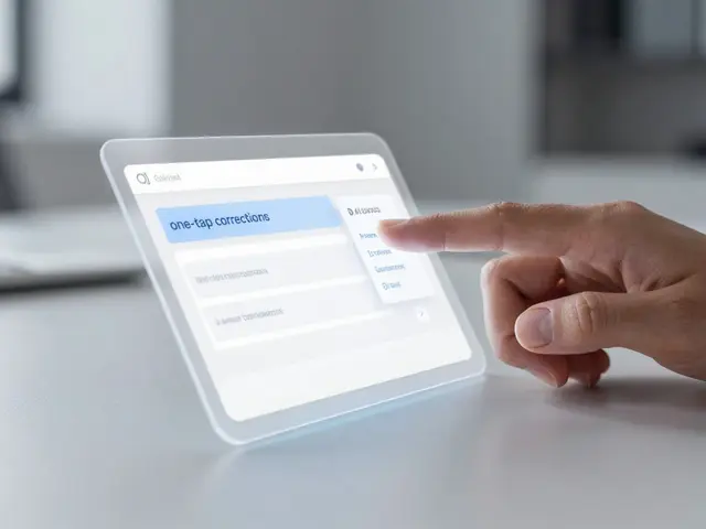 Reducing AI Friction: One-Tap Corrections and Undo in Apple Interfaces