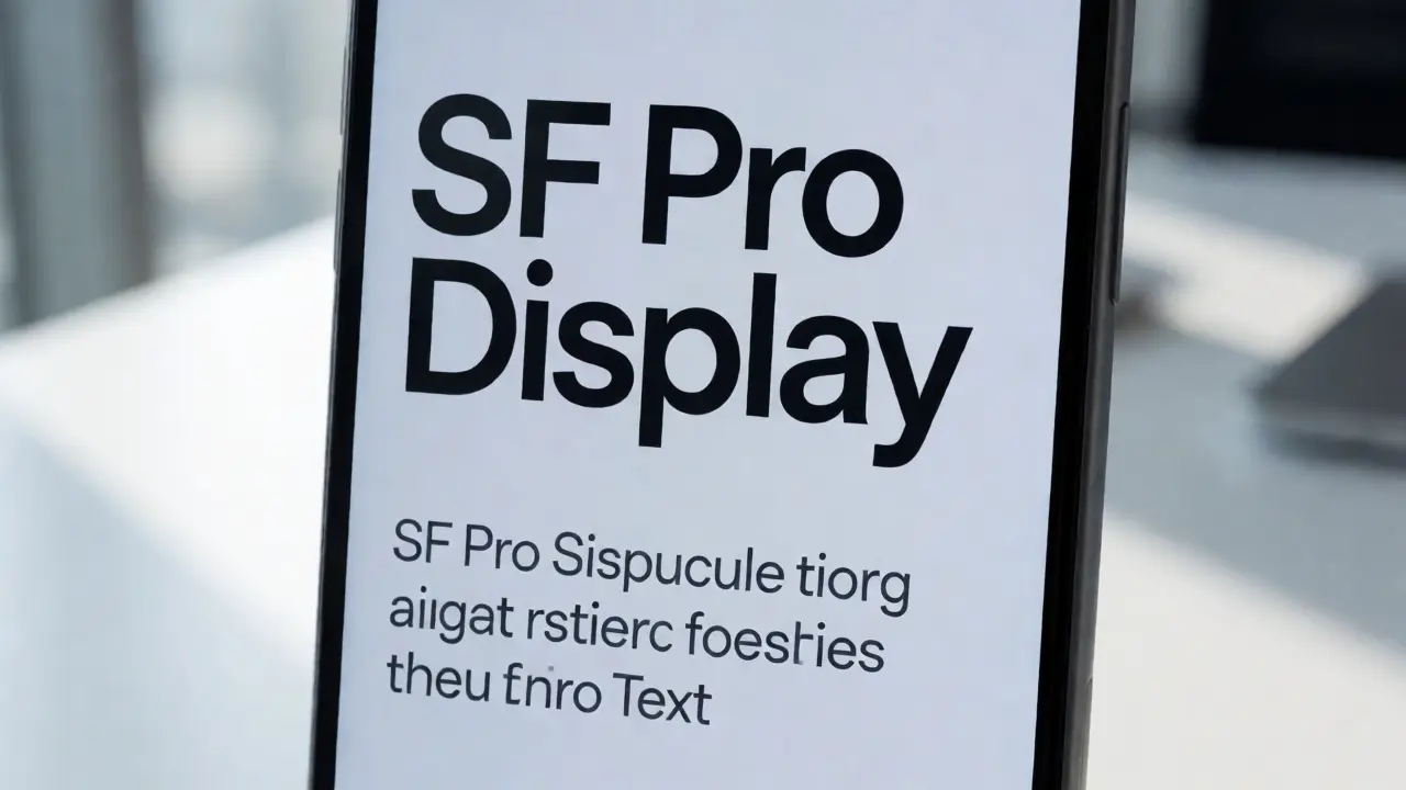 Mastering SF Pro: A Guide to Pairing Text and Display Fonts on Apple Devices