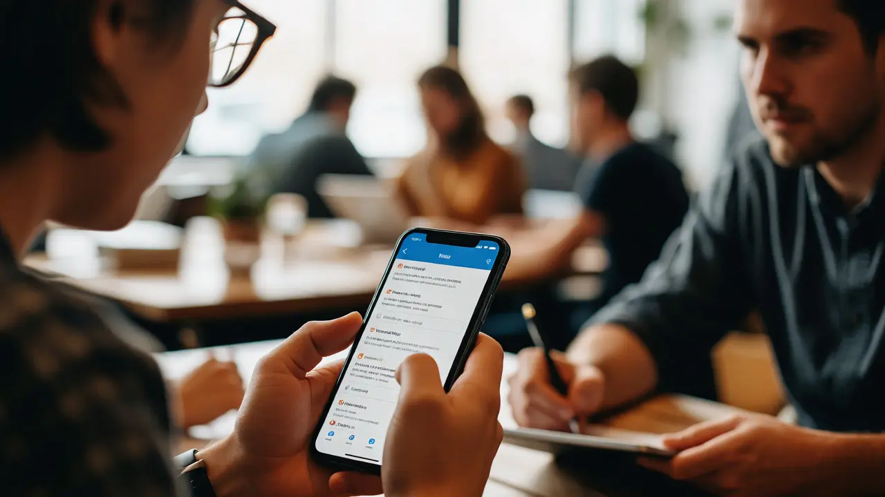Real-user testing session where a tester navigates an app while a developer observes